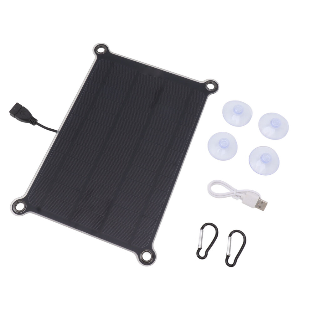 Mini 10W 5V Solar Panel Usb Charger Monocrystalline, Outdoor Camping 3701369704628