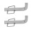 2 Stück Premium Snap L Pins Stahl Snap L Pins 7