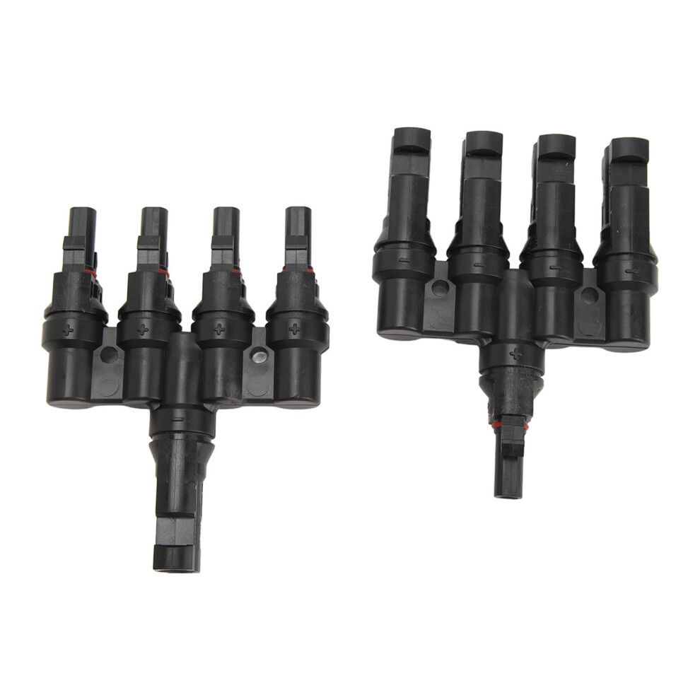 Solar Panel T Branch 1 To 4 Cable Connector For Parallel Photovoltaic Connection 4911369016921