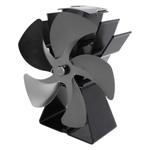 Holzofenventilator, 5 Flügel, Kaminventilator, 2