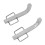 2 Stück Premium Snap L Pins Stahl Snap L Pins 6