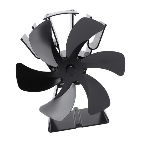 6-Blatt-Ofenventilator mit Wärmebetrieb,