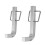 2 Stück Premium Snap L Pins Stahl Snap L Pins 2