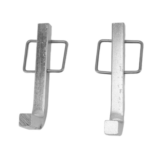 2 Stück Premium Snap L Pins Stahl Snap L Pins 2