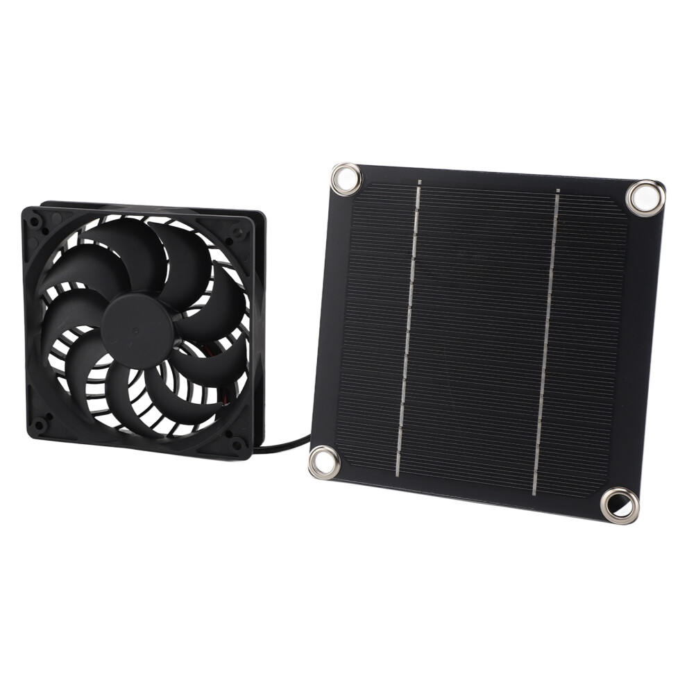 5W Monocrystalline Silicon Solar Panel Kit For Exhaust Fan, Dc Output 7671368798552