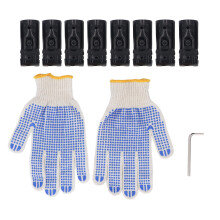 8 Sets 28 mm T-förmige Rohrschelle mit Schrauben
