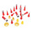 Dichtungsdüse in V-Form, Edelstahl, integriert, 1
