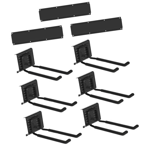 Compact Foldable Garage Storage Hook For Garden Shovels Hoes