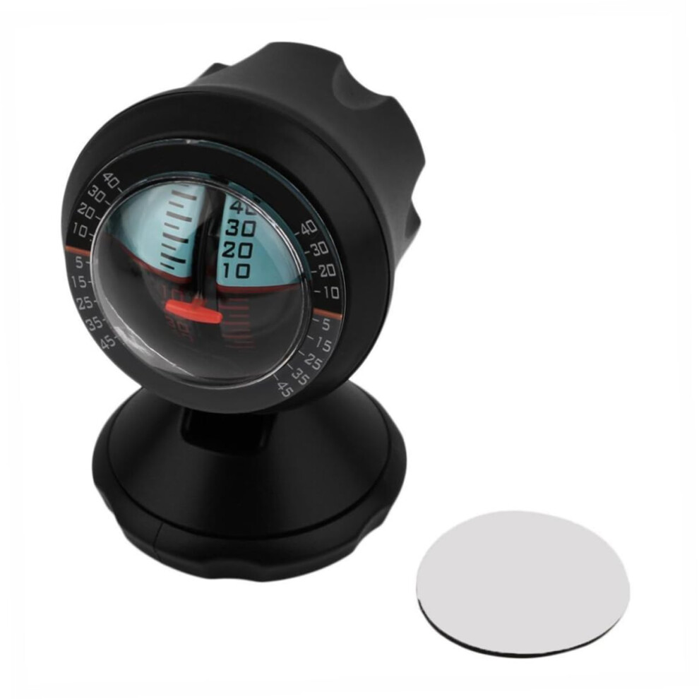 Car Inclinometer Tilt Gauge Level For Vehicles Analog Dial Sensitivity Slope Indicator 9189345941252