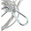 Safety Cable for Stage Light, Braided Cable with Buckle Ends, 34.7in 6mm 2pc 2