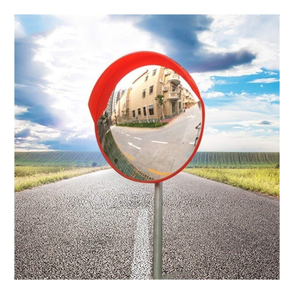 Blind Spot Mirrors Driveway Convex Safety Mirror With Adjustable Bracket Station Road Traffic Mirror 60 Cm / 55 Cm 9189345941320