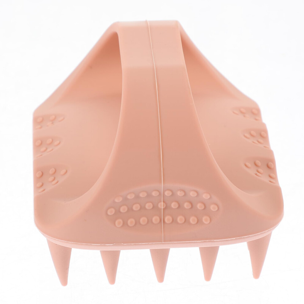 Silicone Scalp Massage Brush for Wet and Dry Use, Shower Essentials for Teenagers, Promotes Scalp Blood Circulation, Cleanses and Relieves Itching