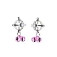 SM Bondage Wearable Nipple Clamps with Diamond Crystal Adult Products Couples Passion Tools Alternative Orgasm Bed sm Sex Toys