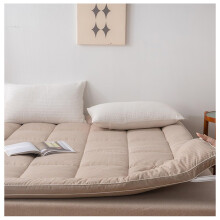 Futon Mattress Foldable Portable Sleeping Pad 90x200cm NonSlip Breathable Brown For Home And Travel