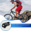 Bicycles Stem, Aluminium Alloy Stem, Adjustable Riser Handlebar Stem, Sturdy Stem Extender, Black 2