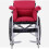Wheelchair Cushion with Integrated Back Support Washable Polyester Cotton Blue Sciatica Relief Back Pain 3