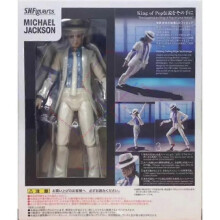 (A) Moonwalk-Figurine de Michael Jackson, lisse, personnage criminel, modle d'action, jouets, Michael Jackson MJ Thriller, Li-mobile, cadeau de