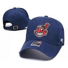 (Cleveland Indians 3) Cleveland Indians Cap Hat Snap Back New Adjustable Embroidered Logo Baseball Cap