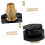 Rv Water Inlet Connection with Leak Flange and Filter for Camper Trailers and Use Quick Installation Threaded Interface for Reliable Performance 5