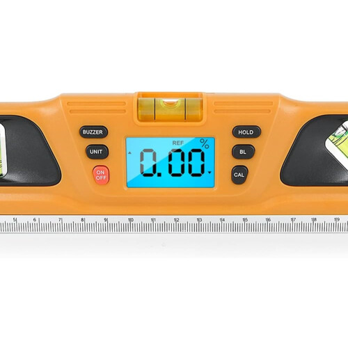 Digital Spirit Level Inclinometer Model 200 Horizontal Electronic Inclinometer Protractor Blue 1