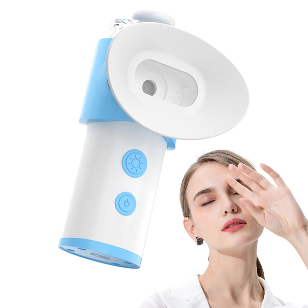 Nano Mist Sprayer, 2in1 Eye Face Steamer for Dry Eyes and Face, Warm Compress, Rechargeable Face Mist, Dry Eye Relief, Face Mist
