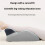Reversible Lounges Pillow with Pressure Relief Technology-Blue 4