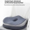 Support arrière ergonomique en mousse à-Gris clair à noir 4