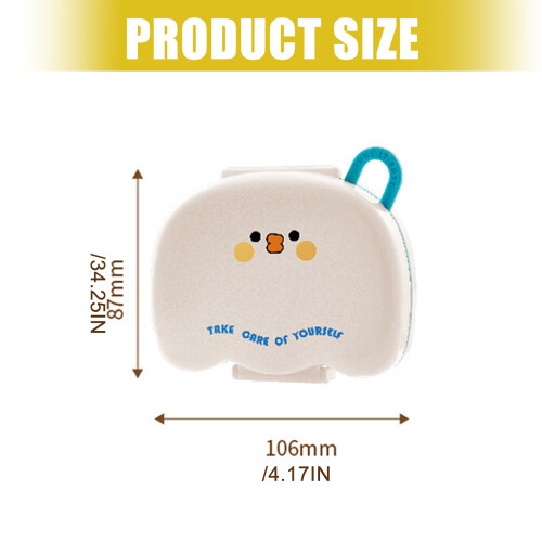 Solution multi miniature de stockage de médecine de-Blanc 2