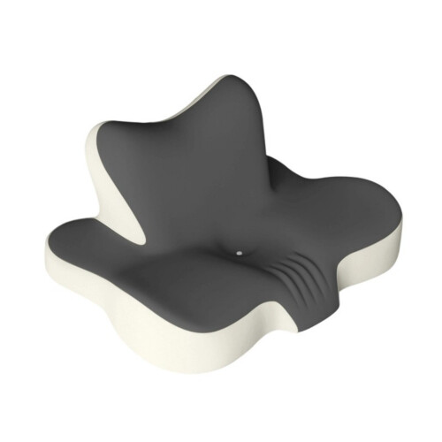 L'oreiller orthopédique améliore le confort des-Gris clair