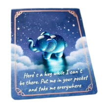 Miniature Resin Elephant Figure Tiny Animal Resin Figurine for