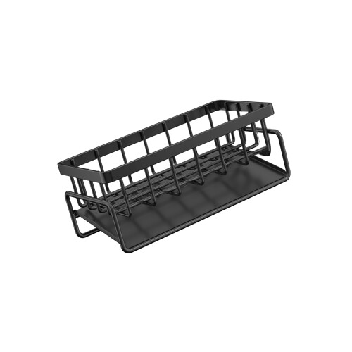 Quick Drying Dish Drainer Sink Organizers Easy- Black  1