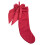 Bas de noël, nœuds, chaussettes suspendues, décorations de-3 1