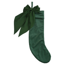 Bas de noël avec jolis nœuds, sac cadeau, chaussettes-4