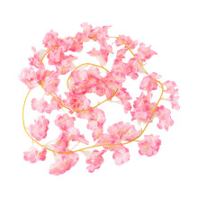 Verdures en soie artificielle d'apparence naturelle pour-Rose
