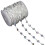 Clear Plastic Bead Chain For Jewelry Making-Diamondshaped piece 1