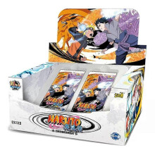 (18packsperbox) KAYOU Genuine Naruto Cards Box Anime Figure Card Booster Pack Sasuke Collection Flash Card Toy Birthday Christmas Gift for Kids