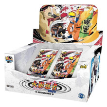 (18packsperboxC) KAYOU Genuine Naruto Cards Box Anime Figure Card Booster Pack Sasuke Collection Flash Card Toy Birthday Christmas Gift for Kids