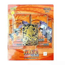 (1BOXC) KAYOU Genuine Naruto Cards Box Anime Figure Card Booster Pack Sasuke Collection Flash Card Toy Birthday Christmas Gift for Kids