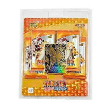 (1BOXF) KAYOU Genuine Naruto Cards Box Anime Figure Card Booster Pack Sasuke Collection Flash Card Toy Birthday Christmas Gift for Kids