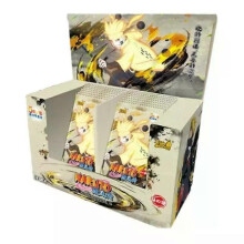 (20packsperbox) KAYOU Genuine Naruto Cards Box Anime Figure Card Booster Pack Sasuke Collection Flash Card Toy Birthday Christmas Gift for Kids