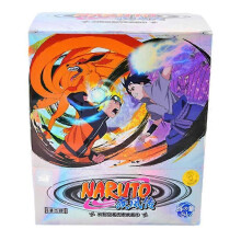 (36packsperboxD) KAYOU Genuine Naruto Cards Box Anime Figure Card Booster Pack Sasuke Collection Flash Card Toy Birthday Christmas Gift for Kids