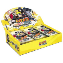 (36packsperboxA) KAYOU Genuine Naruto Cards Box Anime Figure Card Booster Pack Sasuke Collection Flash Card Toy Birthday Christmas Gift for Kids