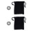 Silver 2pcs Gyroscopes with Mushroom Shape & Auto Flip Function in Storage Bag 2