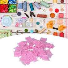 200 Stück Pinke Kunststoff-Fädenwickel, Aufbewahrung für Haushalt, DIY-Nähprojekte