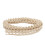 Spitzenband, Baumwollfaden, 20 Yards, Beige, 4