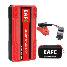 (Smartclip red Box) EAFC Car Jump Starter Power Bank Car Battery Starter 600A12V Auto Starting Device with LED Light For Auto Battery Booster Buster
