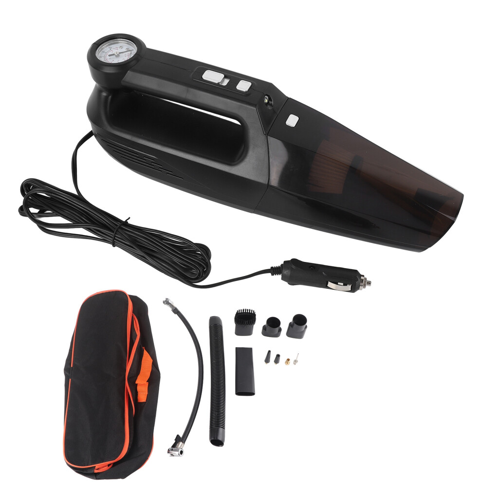 Portable Car Vacuum With Washable Hepa Filter And Led Powerful 12V Handheld Vacuum Featuring Long Power Cord And Ergonomic Build Light 9159805518379