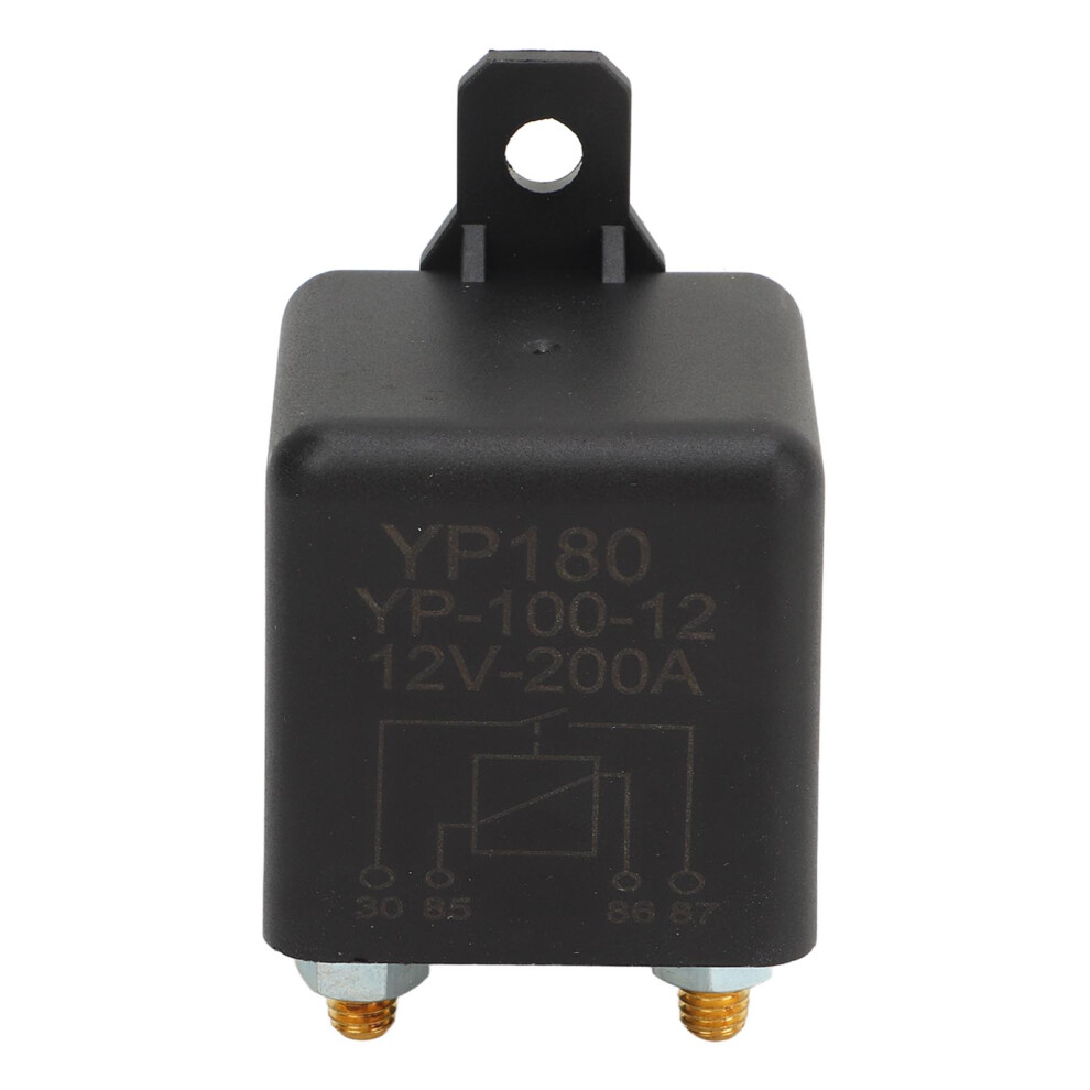 Continuous Duty Relay For Heavy Machinery, Car Battery Control Relay Automotive Heavy Current Start Relay With Copper Terminals, Starter Relay For 9176269143541