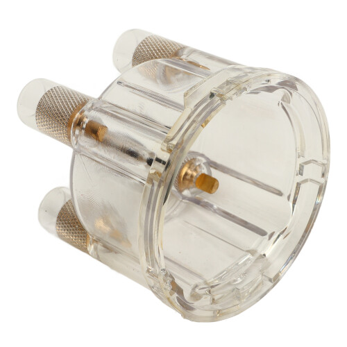 Ignition Distributor Cap, Spark Display Enabled Transparent Distributor Cap for Air-Cooled Classic VW, Durable Replacement Part with Quick and Easy 2