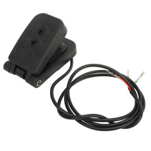 Efficace sistema frenante, design antiscivolo, pedale del freno, pedale dell'acceleratore elettrico per go-kart, acceleratore a pedale universale in